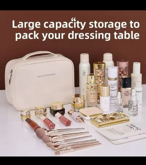 Luxury Double Layer Makeup Bags For Womens