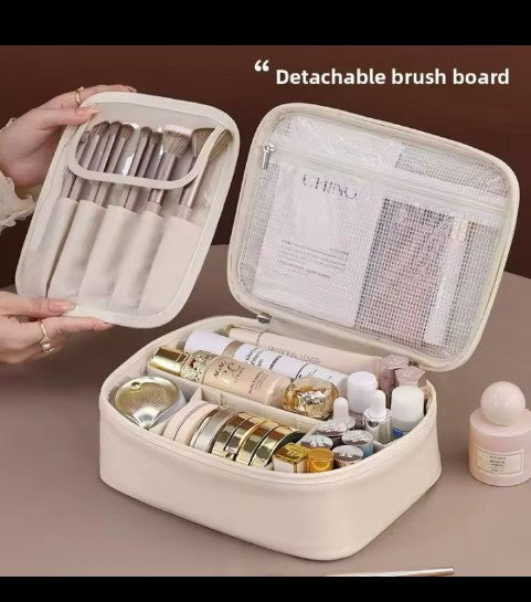 Luxury Double Layer Makeup Bags For Womens